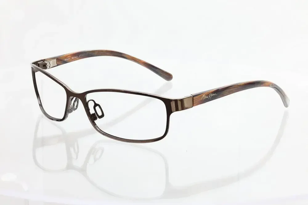 Maui Jim MJ-114-25 57-16-125mm Sunglass / Eyeglass FRAMES ONLY - FAIR - READ